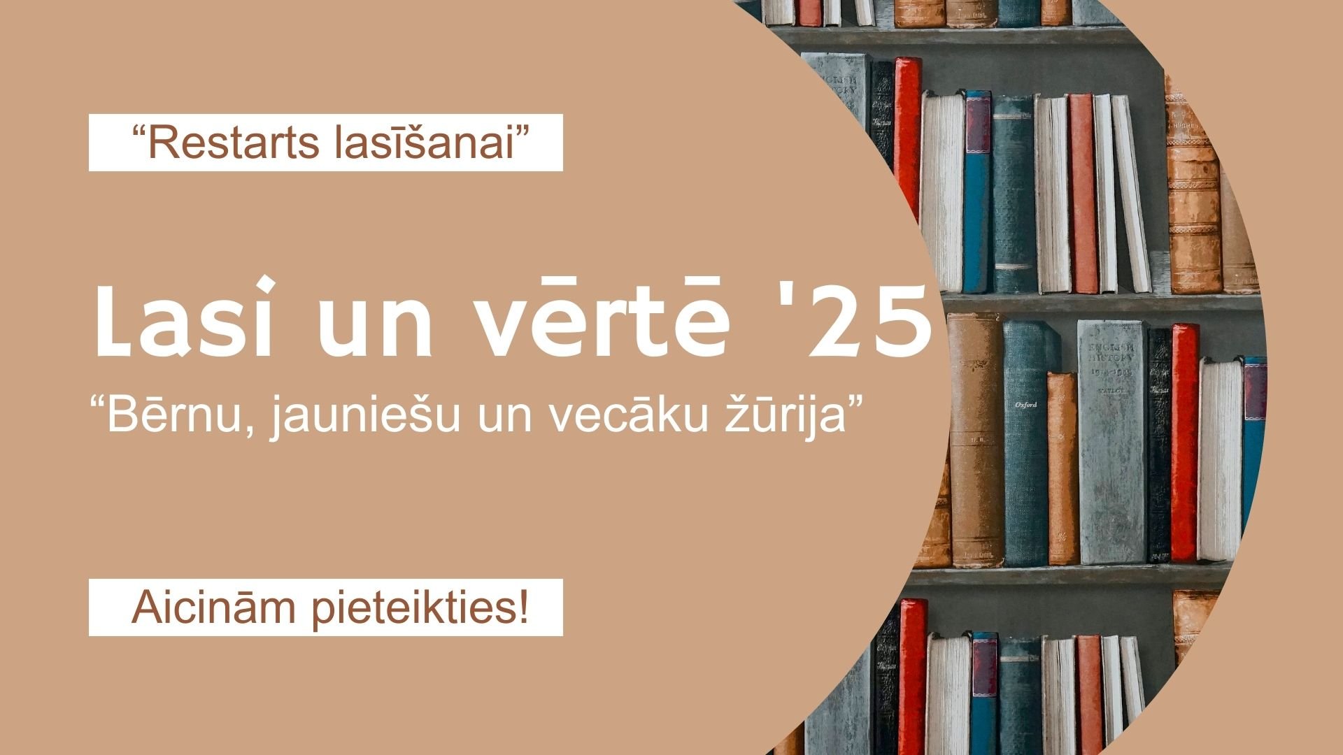 Lasi un vērtē '25